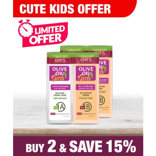 Olive Oil Girls Relaxer - 69g X2
