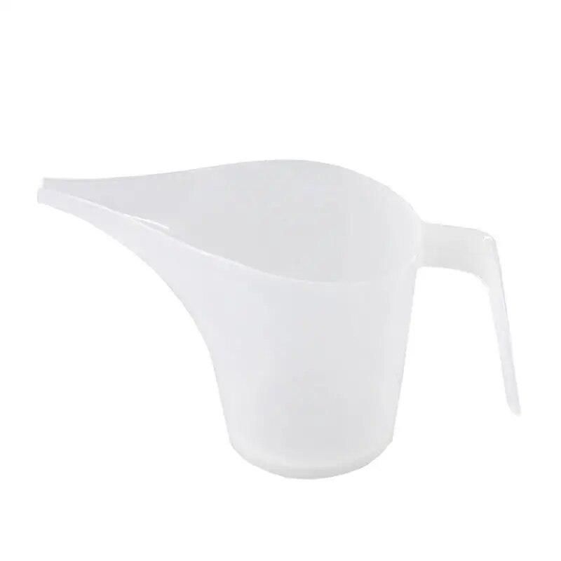 new thickened plastic measuring transparent scale cup food grade beaker kitchen milk tea Tip Mouth Plastic Plastic Measuring Jug