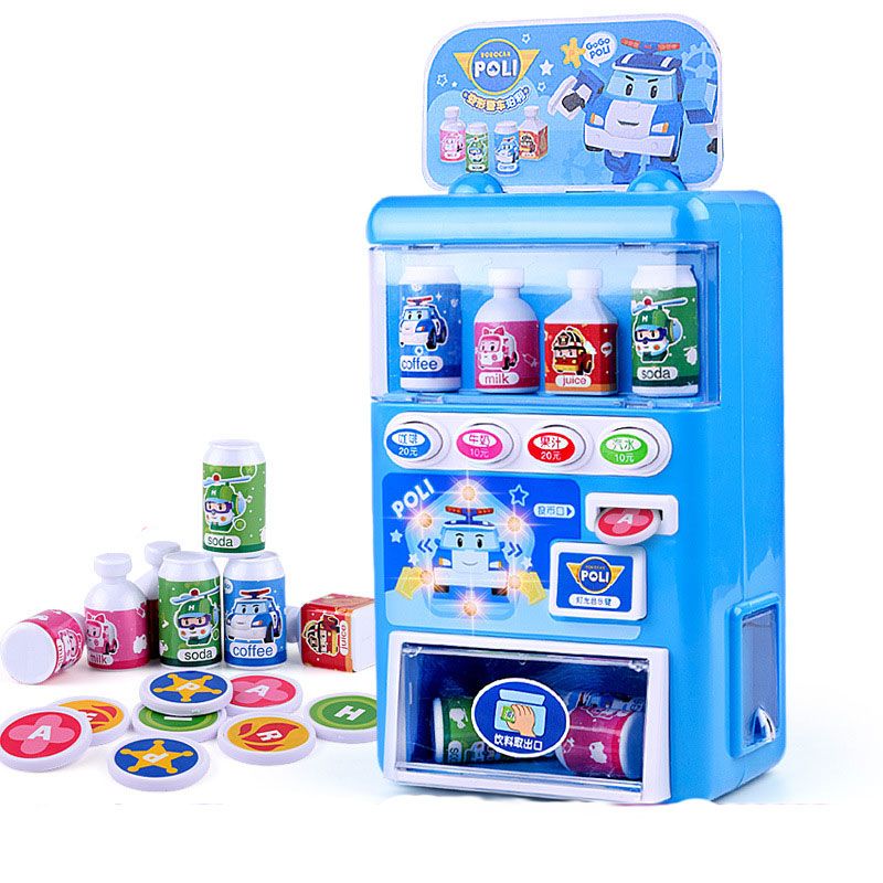 Machine Toy Simulated Drinks Children's Puzzle Vending