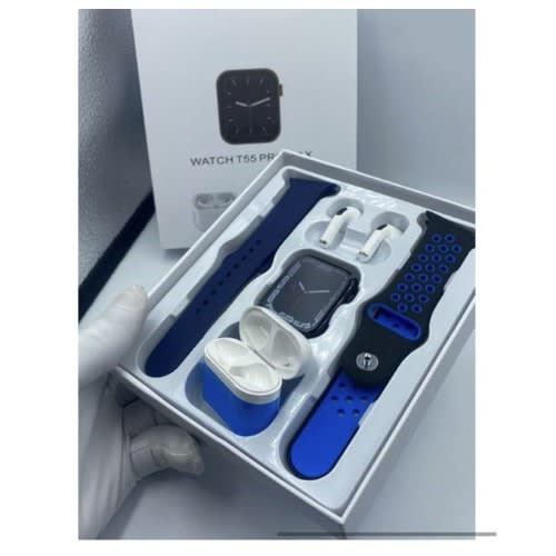T55 Pro Max Suit Smart Watch -  Blue