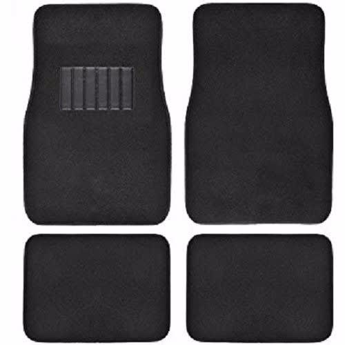 Car Foot Mat - Black - 5 Pieces