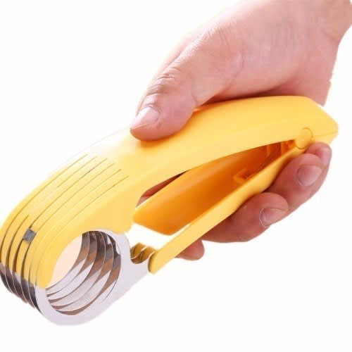 Banana Slicer & Cutter - Yellow