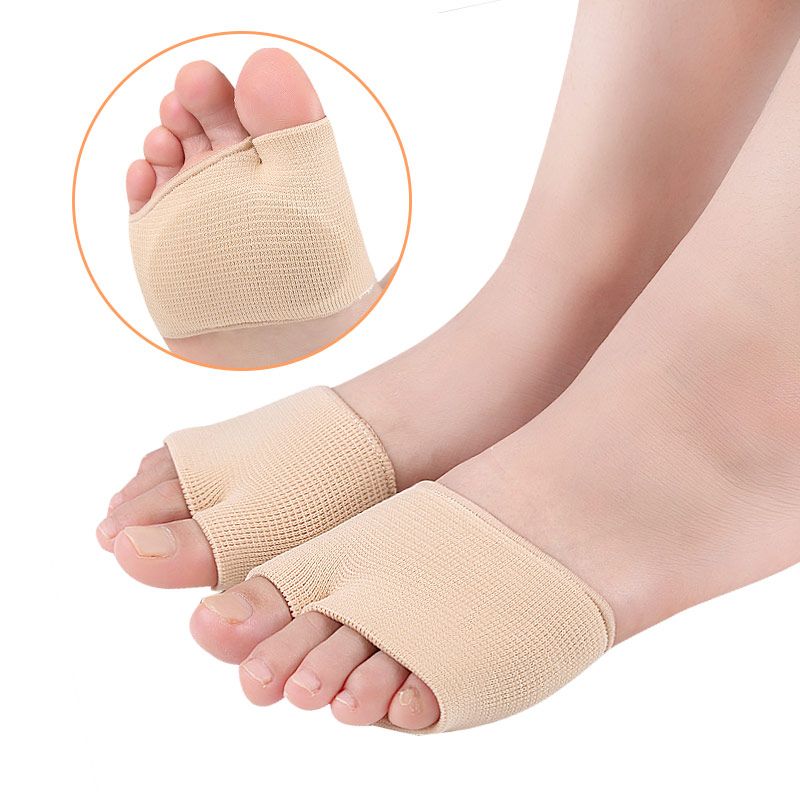 2 Pairs Metatarsal Pads Half Bunion Sleeve Forefoot Cushion For Foot Pain Relief