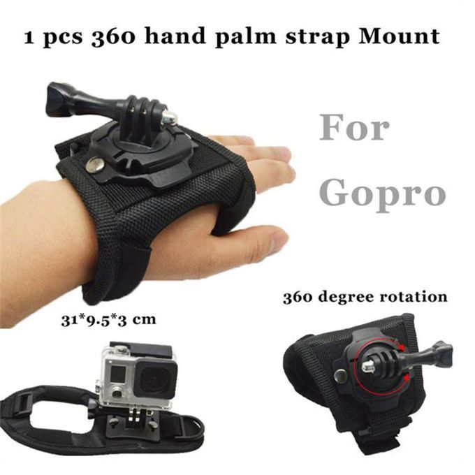 Wrist Strap Mount Glove Style Mounts For All GoPro Hero 8