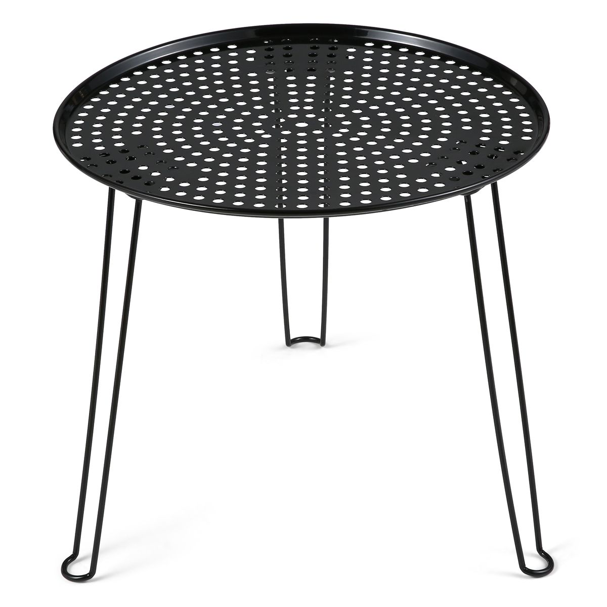 Outdoor Picnic Table Folding Round Table For Garden Camping