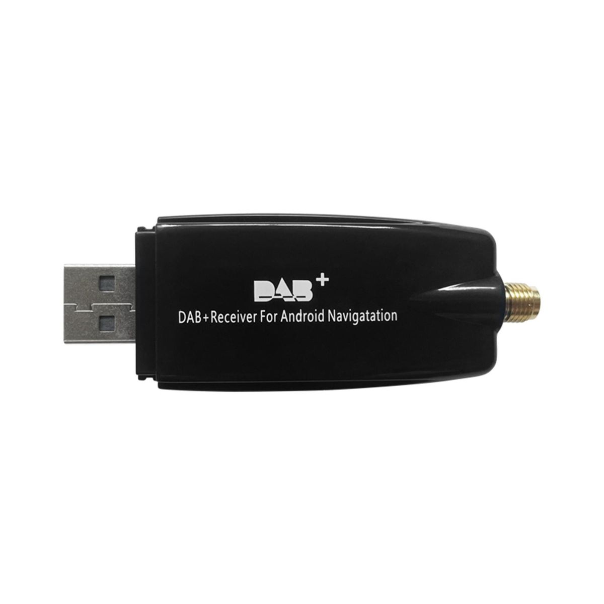 DAB+009 DAB Box Digital Radio Antenna Tuner FM Transmission USB Powered for Car Radio Android 5.1 and Above (Only for Countries that have DAB Signal)