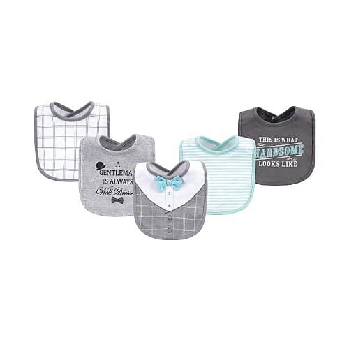 5 - Piece Baby Boy Bib Set