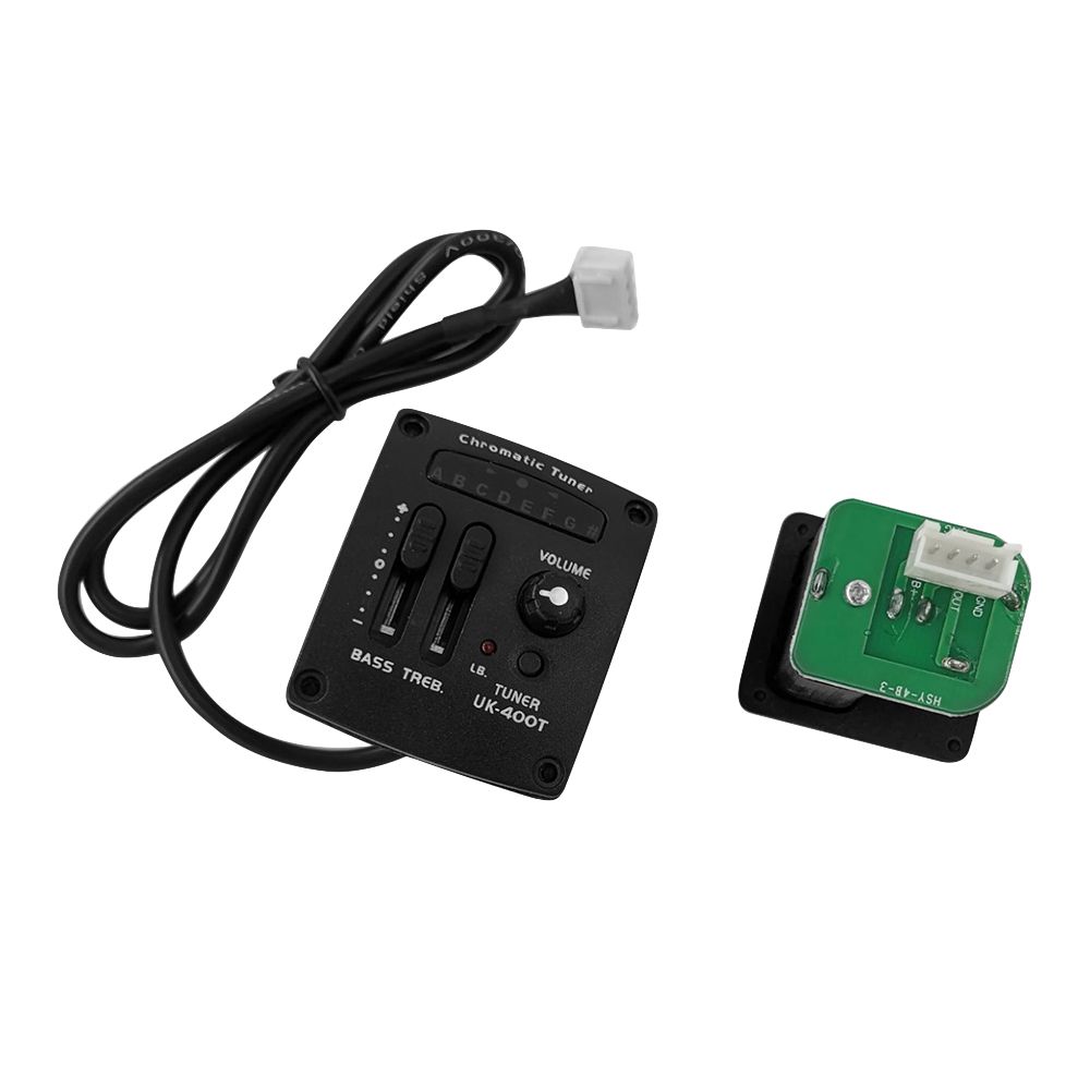 UK-400T Ukulele Ukelele Piezo Pickup Preamp 2-Band EQ