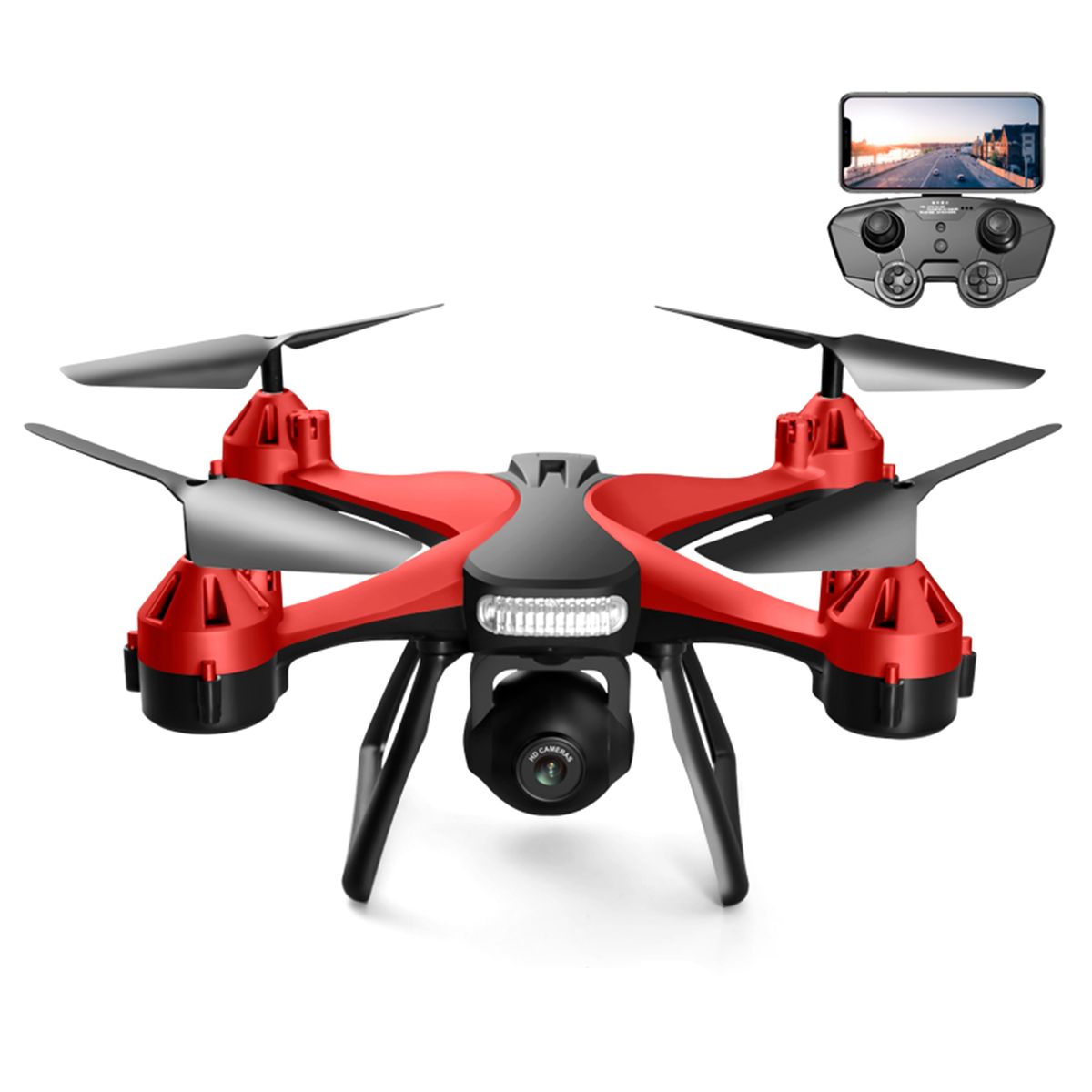 Remote Control  With Camera 4K Remote Control Quadcop-ter