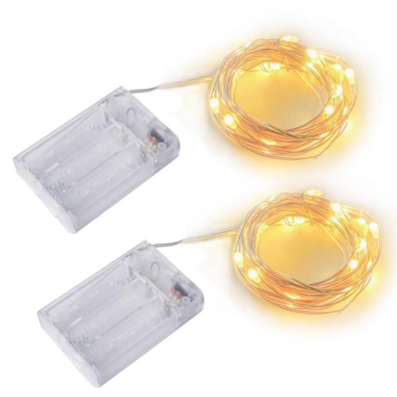 16 Sets of 3 Meters 30 Lights Constant Light Copper Wire