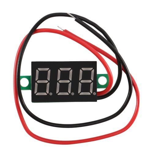 Mini Digital Voltmeter LED Voltage Display Panel Meter