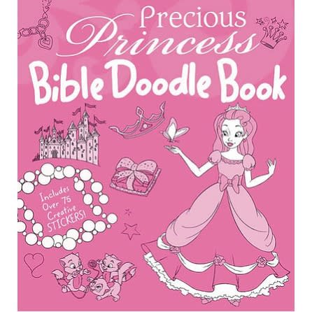 Precious Princess Bible Doodle Book