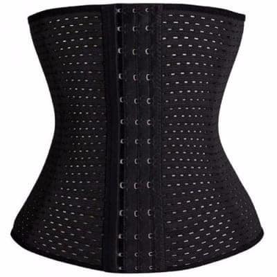Latex Waist Trainer - Black