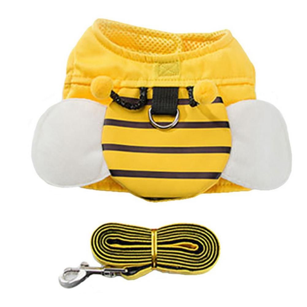 Yellow Vest Chest Strap Backpack Design Small Pet Supplies E
