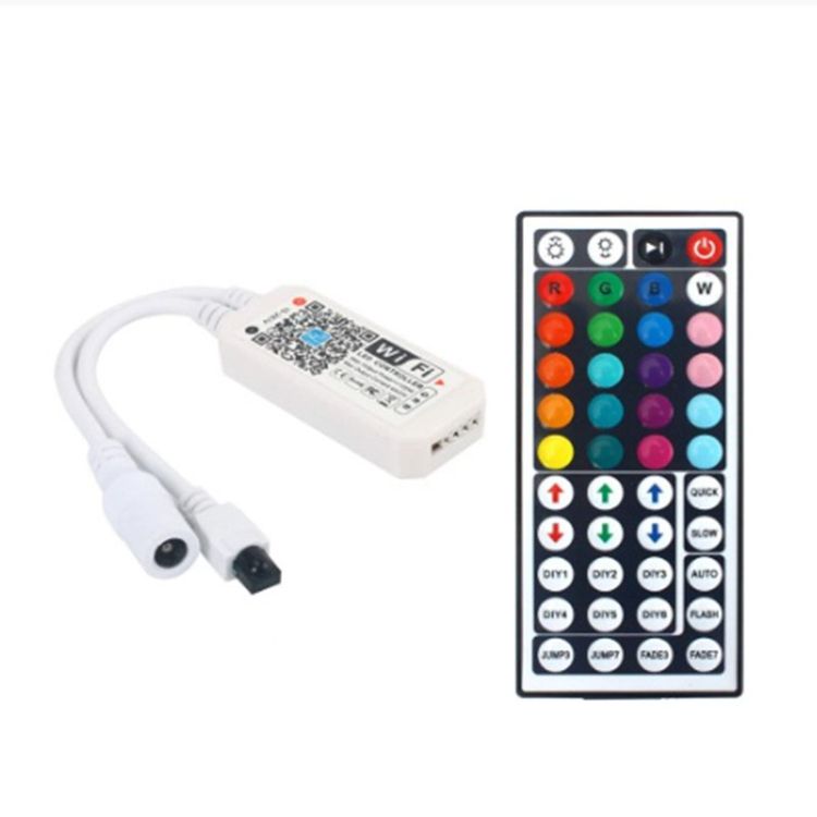 RGB Wifi LED Controller With 44 Keys Remote Control