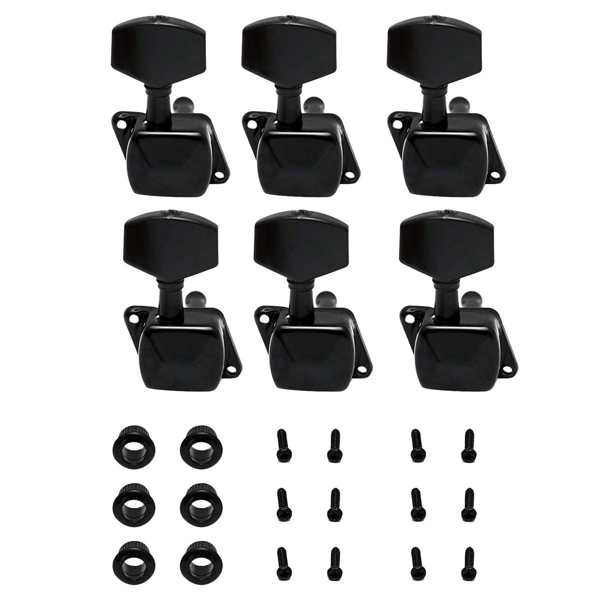 6Pcs String Tuning Pegs Machine Heads Tuners Guitar Parts Re