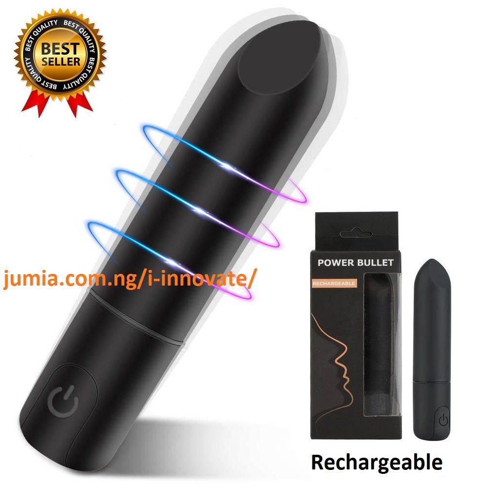 Rechargeable Bullet Vibrator G Spot Clitoris Sex Toy Women