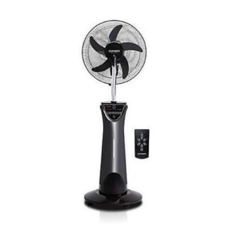 Rechargeable Water Mist Fan With Remote Control - 16" - 80w