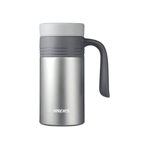 Stainless Steel Vacuum Mug - Grey - 450ml