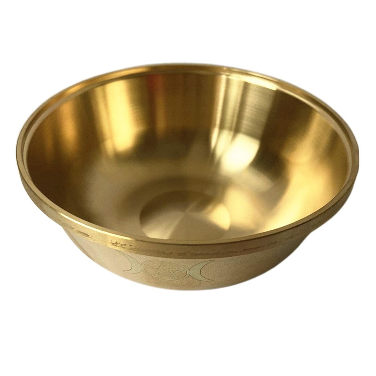 Copper Bowl Pentacle SAGE Rituals Pagan Astrological ACC Altar