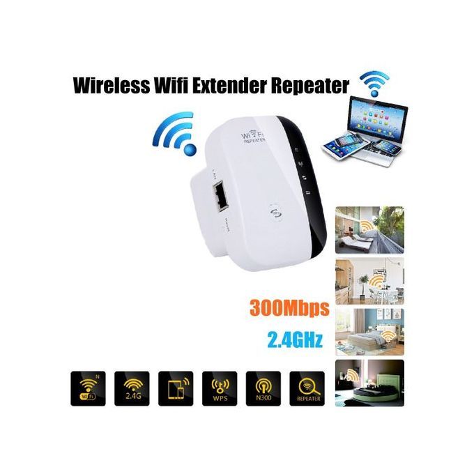 WiFi Repeater Extender Wireless High Speed 300Mbps Wireless Internet Amplifier WiFi Repeater