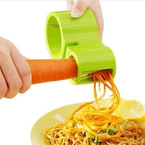 Spiral Slicer + Sharpener - 2 In 1