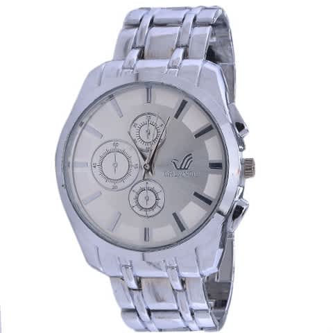Men's Chain Wristwatch - Silver