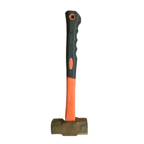 Brass Head Non Spark Hammer Fiber Glass 13-inch Handle With Comfortable Grip 0.5 Kg