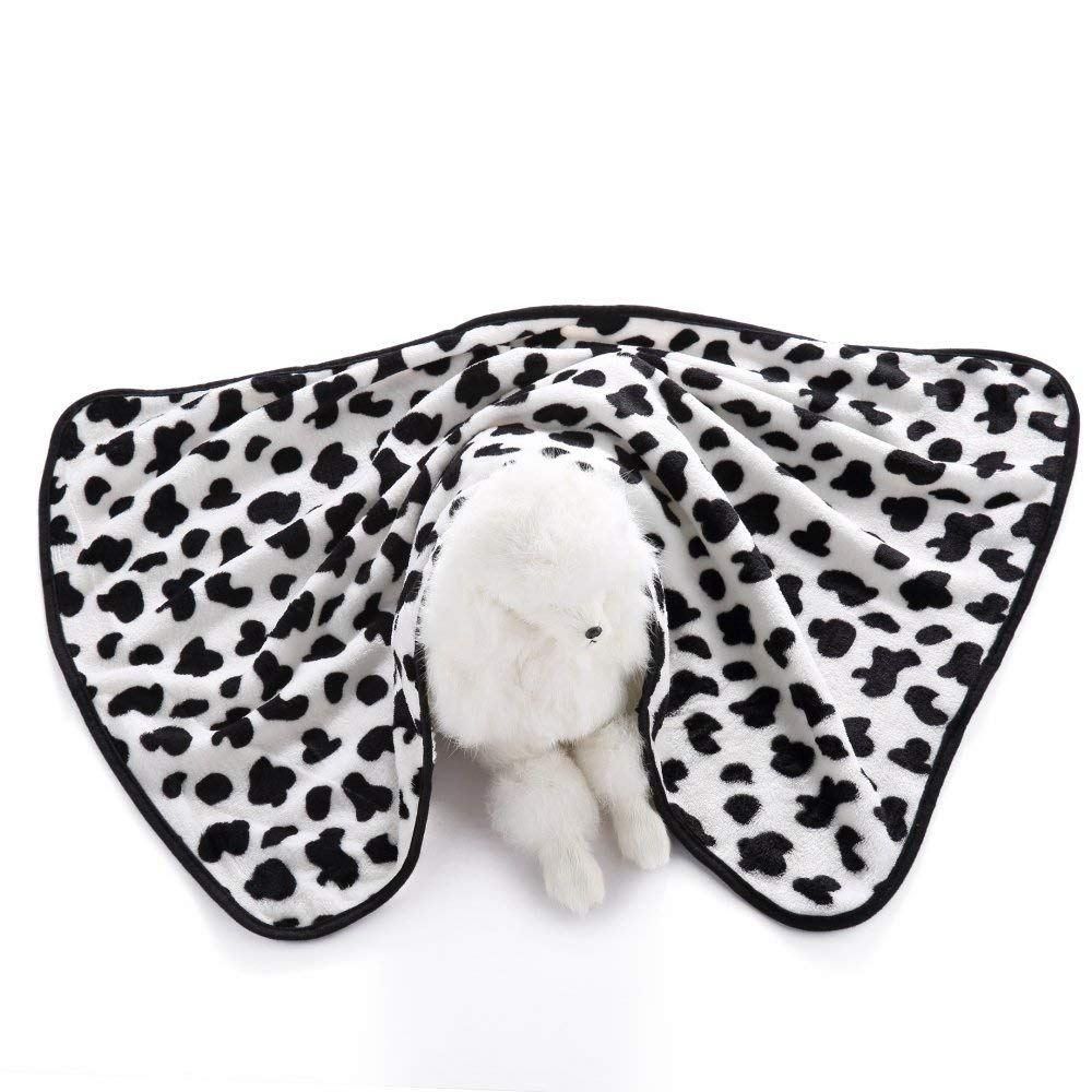 Pet Blanket Coral Double-Faced Fluffy Cat Bed Dog Blanket,