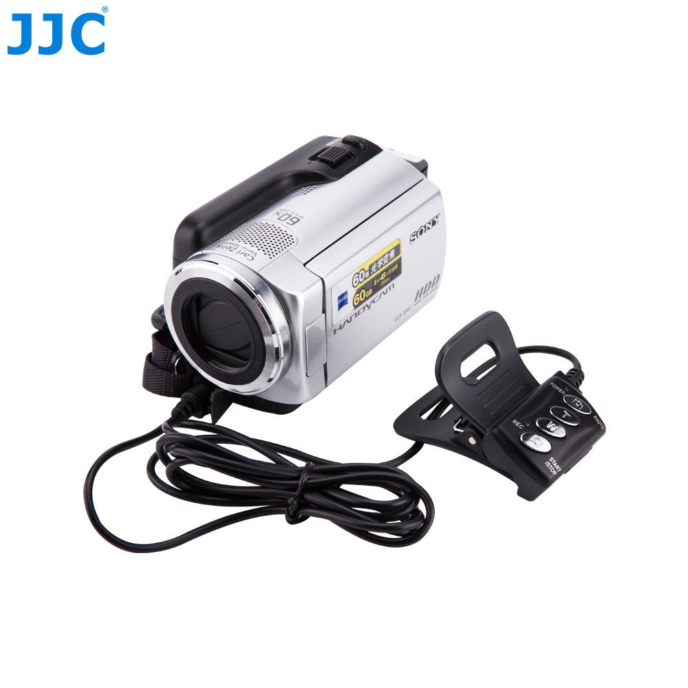 JJC Remote Control Photography Video Controller DV For SONY Handycam Camcorders With A/V Connector Replaces RM-AV2