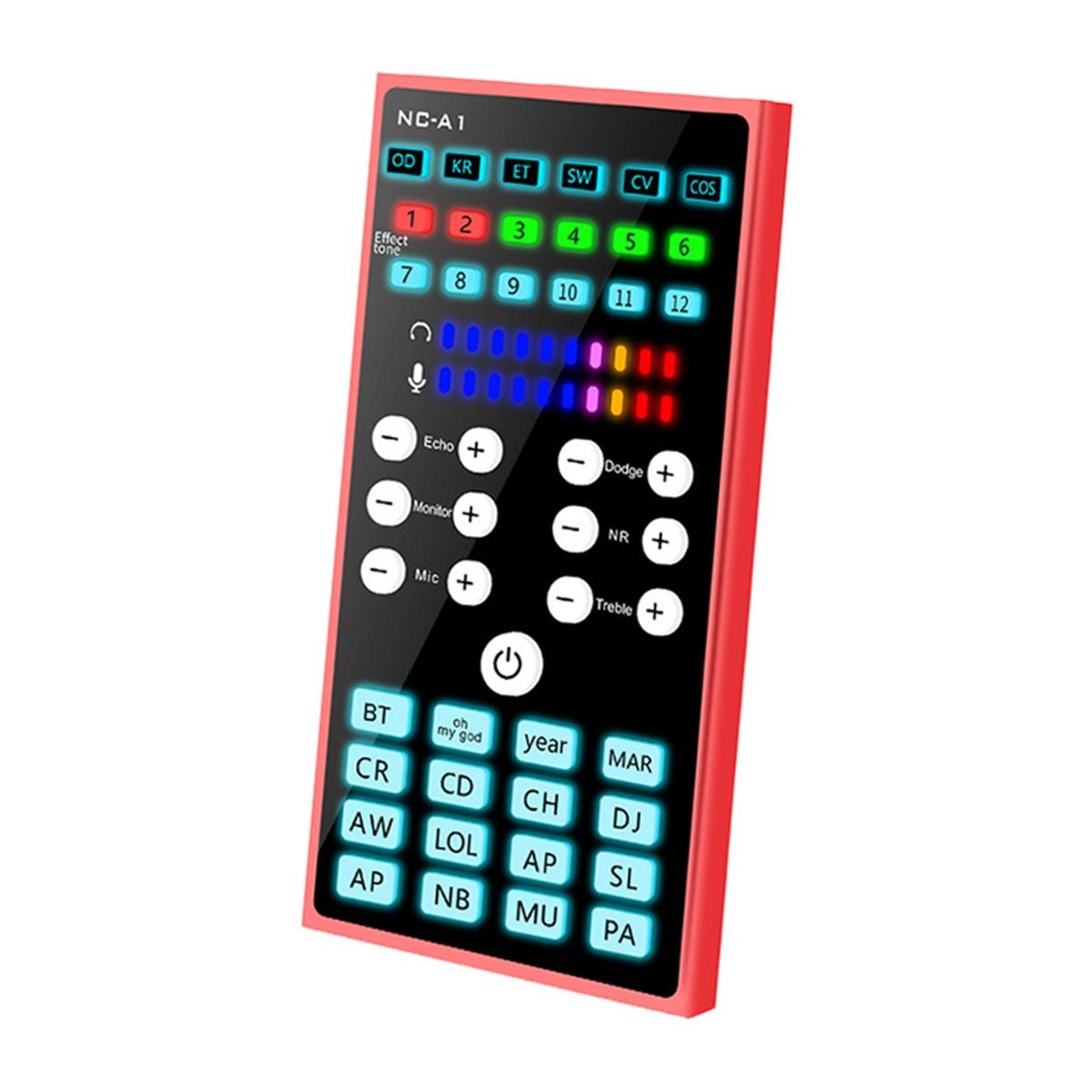 Professional Voice Changer Audio Mixer Bluetooth 5.0 For Singing