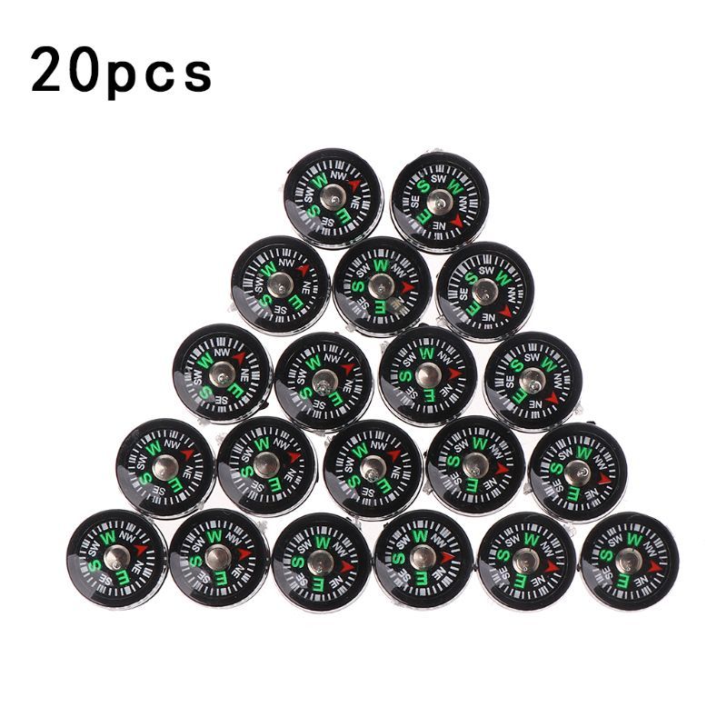 5/20pcs Mini Pocket On Survival Small Compasses For