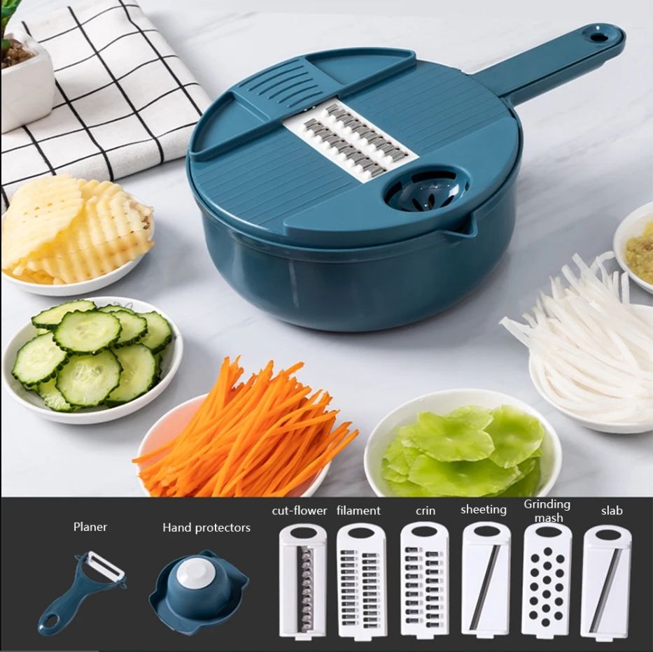 Multifunctional Home Kitchen Manual Grater Slicer