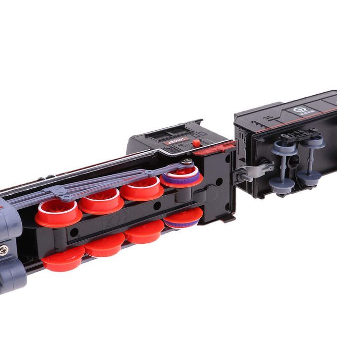 Children Toy Chinese Steam Locomotive Model Coal Cars Model