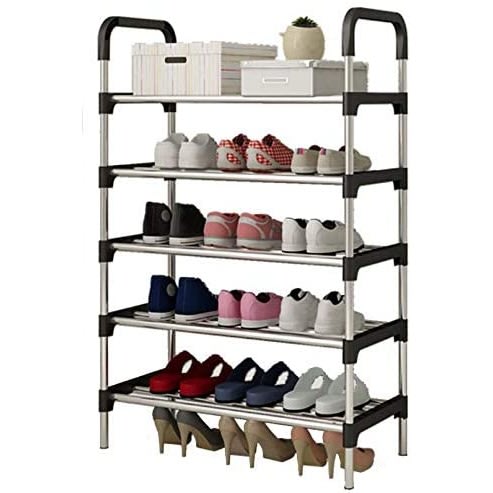 Adjustable Space Saving Shoe Rack - 5 Layers