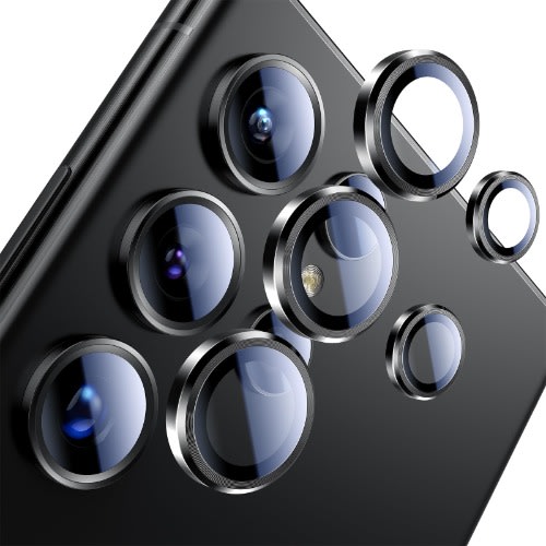 Camera Lens Protector With  Tempered Glass For Samsung Galaxy S24 Ultra