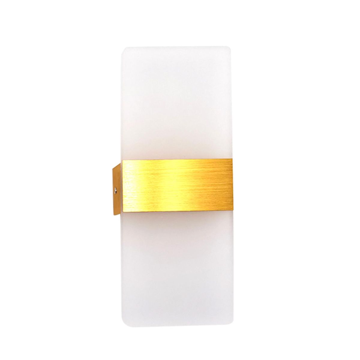 AC 85-265V 6W Modern Wall Sconce Up Down Lamp Acrylic LEDs Wall Mounted Lights Indoor Lighting for Bedroom Balcony Hallway Corridor Stairs