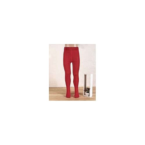 Kids Fibre Light Tight Pop Socks -Red(SIZES RUN SMALL)
