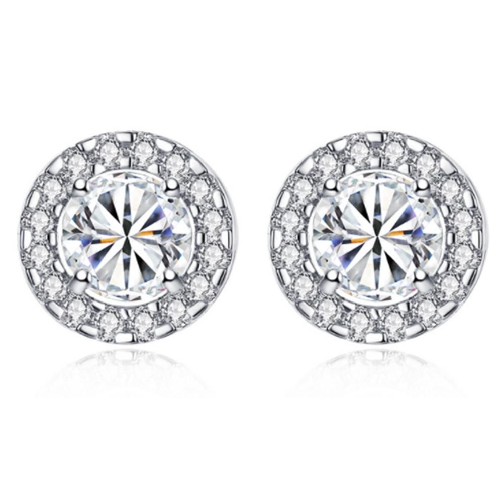 Trendy Gi Mini Inlay Jewelry Set Round Crystal Rhine