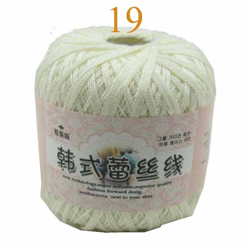 Embroidery Cotton 50g Yarn Thread Crafts Lace Soft Dress Colorful Weave Crochet Lots Knitting Cake Tatting