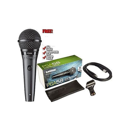 PGA58 Microphone With Mic Cable And Holder