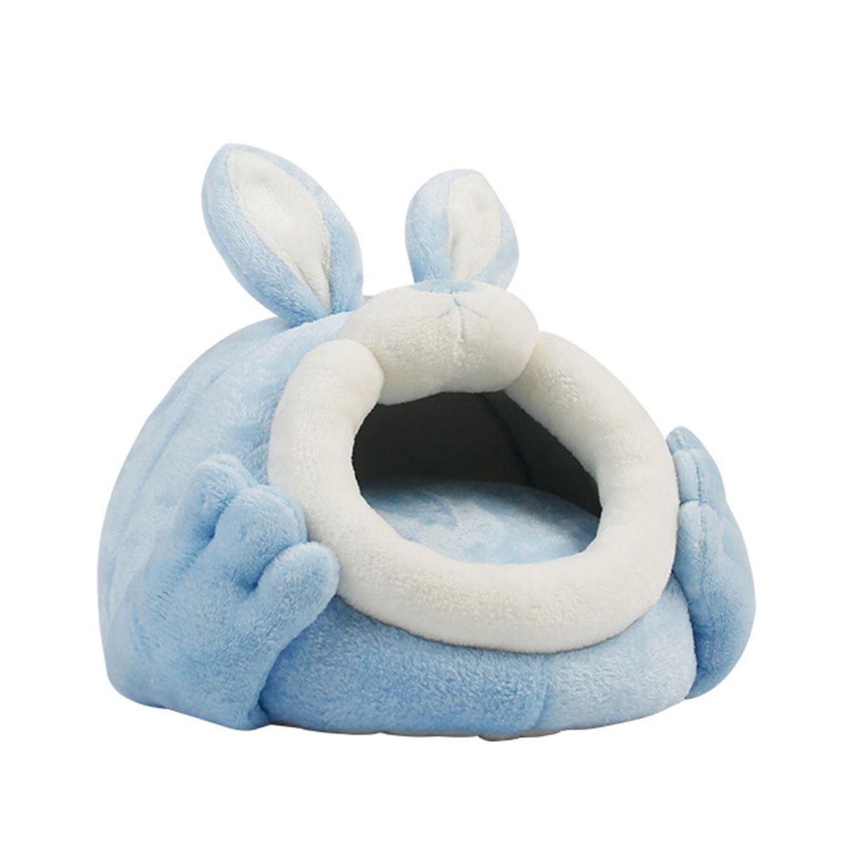 Hamster Hideout Sugar Glider Rat Small Animal Cave Bed Blue