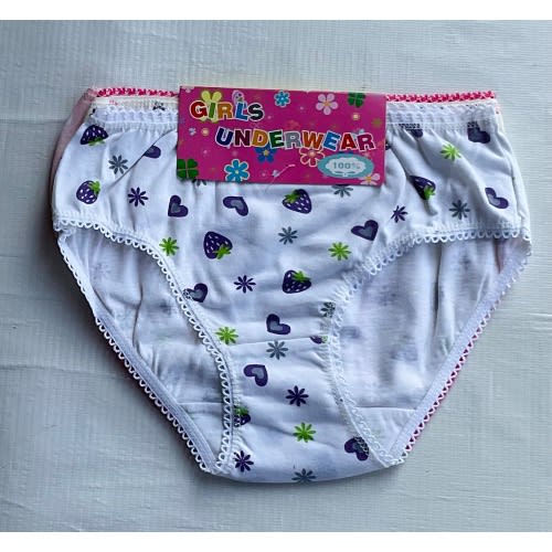 Set Of 3 Purple Berries Love Girls Pant