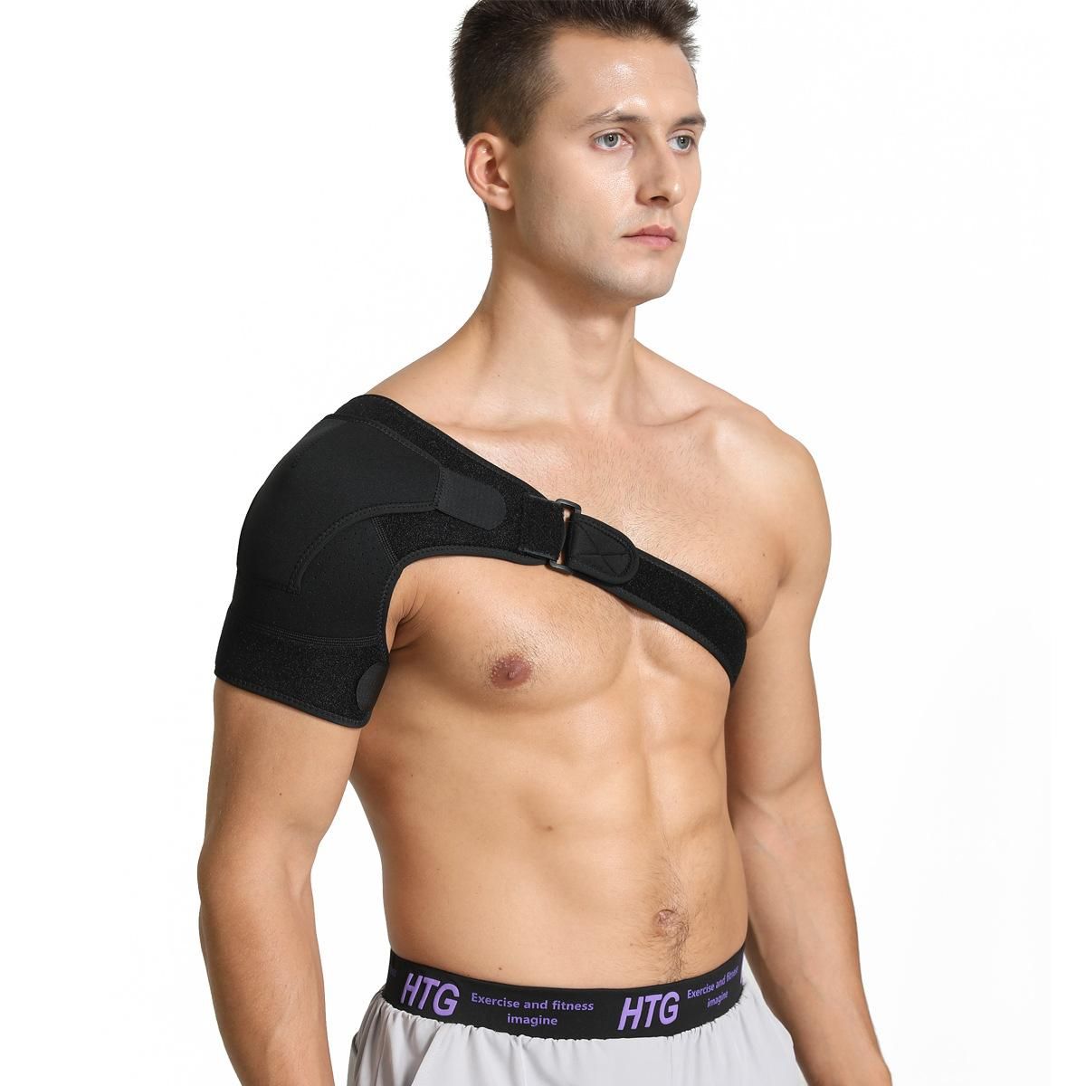 SBR shoulder pads are adjustable to prevent strain and shoulder protection