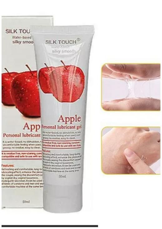 Water Based Vagina Lubricant  Apple Flavor 50ML