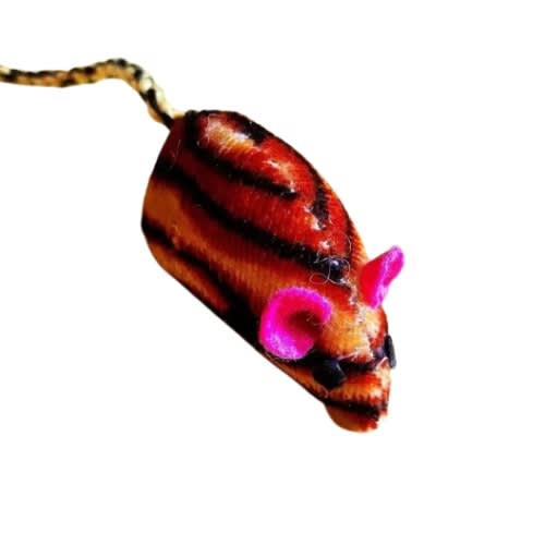 TD Plush Mouse Cat Toy - Leopard