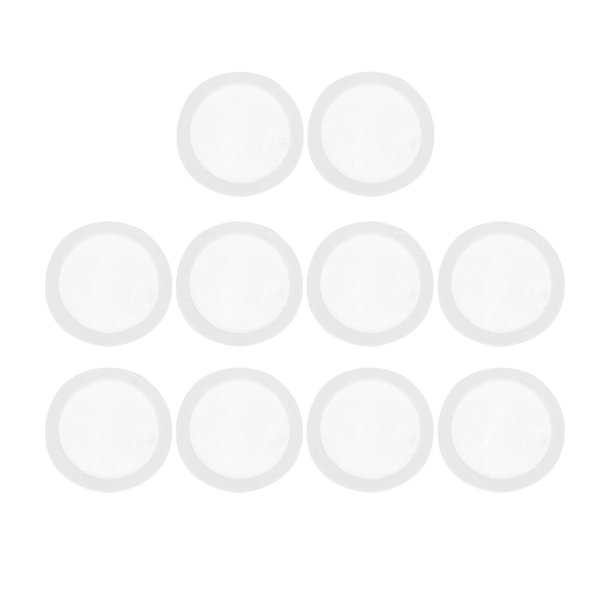 10 Pcs Kazoo Diaphragms Flute Diaphragms Kazoo Membrane Plastic Musical Instruments Accessories