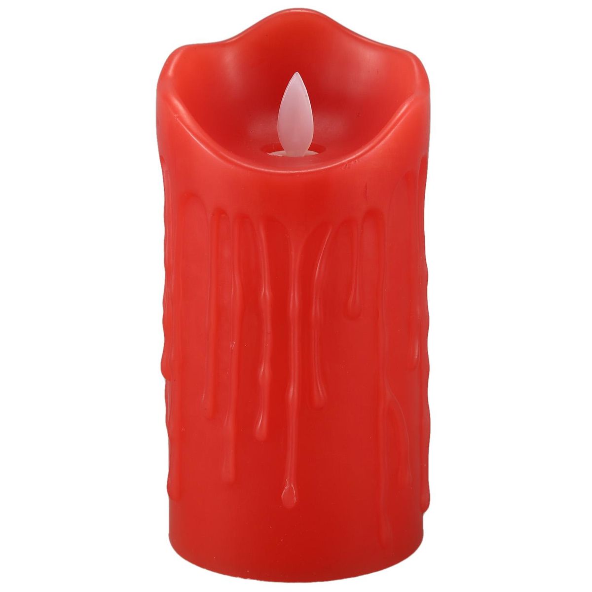 3D Flameless Led Pillar Candle with Remote Control, Battery Operate for Wedding and Home Decoration