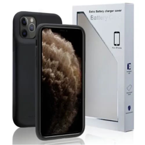 External Battery Charger Case For iPhone 11 Pro Max - 6200mAh