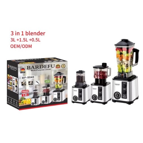 Multifunctional Commercial Blender - 3 In 1 - 3L - 9500W
